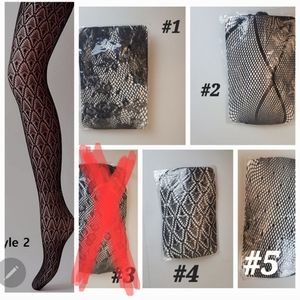 4 Fishnet woman's tight one size fit all.